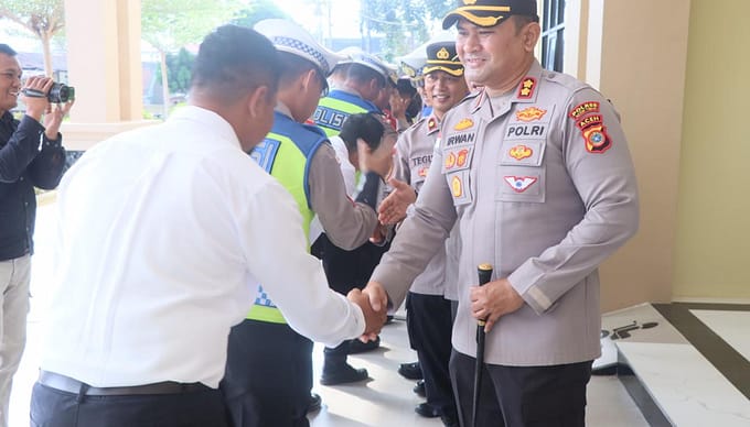 Usai Lebaran, Kapolres Aceh Timur Pimpin Apel dan Halal Bihalal : Evaluasi Ops Ketupat 2026 Berjalan Sukses