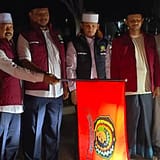 Ketua DPRK Aceh Tamiang dan Bupati Armia Fahmi Lepas Pawai Takbir Idul Adha 1447 H