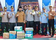 Bupati Al- Farlaky dan Kapolres Tinjau Pos Mudik Lebaran di Aceh Timur