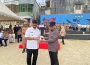 Tandai Berakhirnya Penugasan 3 Gelombang Praja IPDN, Pemkab Aceh Tamiang Gelar Apel Pelepasan