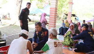 Polri Hadir Sembuhkan Luka Bencana, Ratusan Warga Aceh Tengah Terlayani Bakti Kesehatan