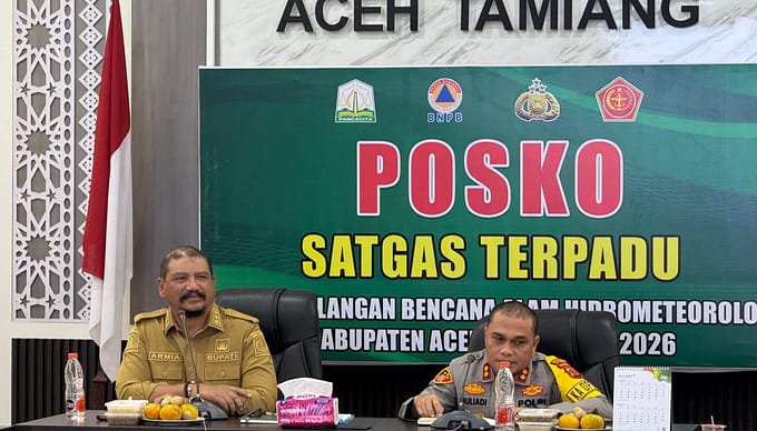 Bupati Armia Pertegas Eksekusi Lahan Huntap Korban Banjir Aceh Tamiang