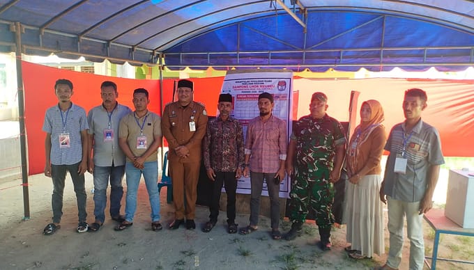 Sanusi Kembali Terpilih Sebagai Keuchik Gampong Lhok Meureu Periode Ke 2