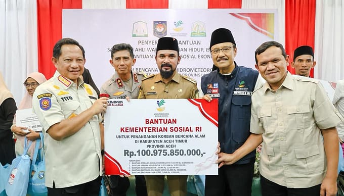 Bupati Al-Farlaky Sambut Kunker Mendagri dan Mensos