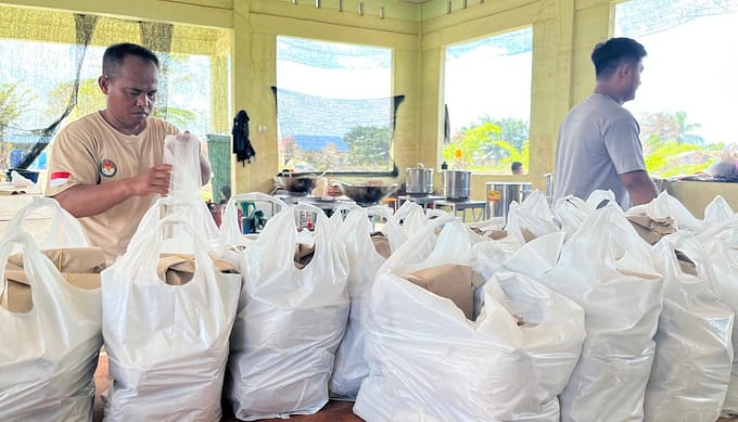 Dapur Umum IPDN di Aceh Tamiang Dukung Pemulihan Pascabencana dan Gerakkan Ekonomi Lokal