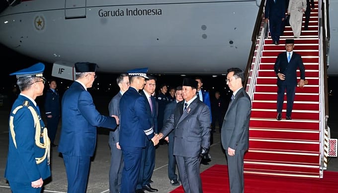Presiden Prabowo Tiba di Seoul, Awali Kunjungan Kenegaraan ke Republik Korea