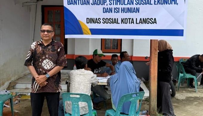 Dinas Sosial Kota Langsa Buka Posko Pengaduan Bantuan Tahap II di Kantor Pos
