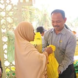 Ketua Fadlon Ikut Dampingi Bupati Armia Fahmi dan Serahkan Bantuan untuk Korban Banjir