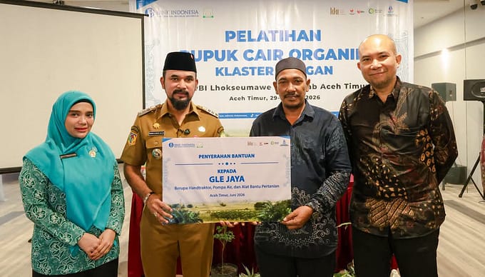 Bupati Al- Farlaky Buka Pelatihan Pupuk Organik